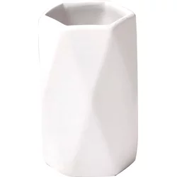 Tendance Čaša Dijamant 11,5X7,5Cm Keramika Bela