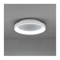 Eglo 901248 - prigušiva LED stropna svetiljka LORETELLO LED/12W/230V bela + daljinski upravljač