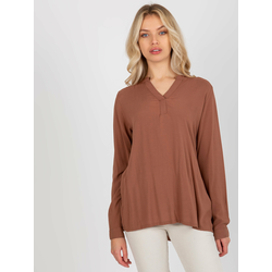 Blouse-D73761M11081A-brown