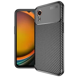 Techsuit – CarbonFiber maska za Samsung Galaxy Xcover7 – crna