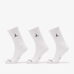 Nogavice Jordan Everyday Crew Socks 3-Pack White/ Black M