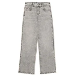 Cropp - Farmerke straight - light grey