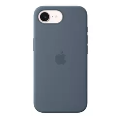 iPhone 17e Silicone Case with MagSafe – Anchor Blue