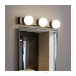 Brilagi - LED svetlo za kupatilsko ogledalo HOLLYWOOD 3xLED/3W/230V IP44 crna