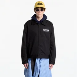 Jakna Thrasher Mag Embroidered Mechanic Jacket Black L