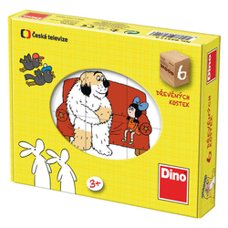 Dino Drvene kocke Bajke 6 kom