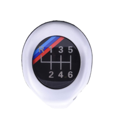 CAR 888 ACCESSORIES Bmw ručica menjača sa 6 brzina sa M logom silver mat/hrom