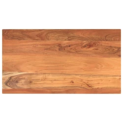 Stolna ploča 120x60x2,5 cm pravokutna od masivnog drva bagrema
