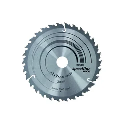 Bosch List kružne testere Speedline Wood 2608640803, 210 x 30 x 2,4 mm, 30