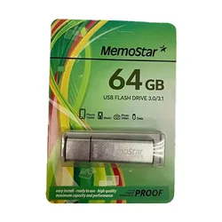 USB Flash 64GB 3.0 CUBOID MemoStar sivi