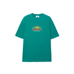 Pull&Bear Majica rumena/smaragd/rdeča/bela