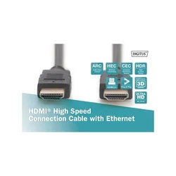 DIGITUS Kabl HDMI na HDMI 4K 3m crni