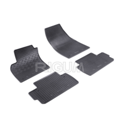 Rigum Tipske gumene patosnice za Volvo C30 2007, Crne