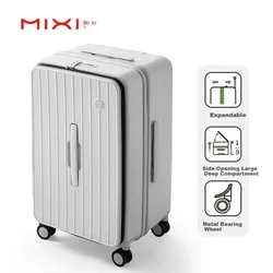 Mixi Kofer, 60.96cm, Sivo-Beli