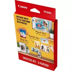 Canon Pixma Creative Kit komplet foto papira MG-101 + RP-101 + PP-201, 10 x 15 cm (150238)