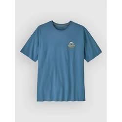 Patagonia Great Waves Responsibili- moška majica shore blue