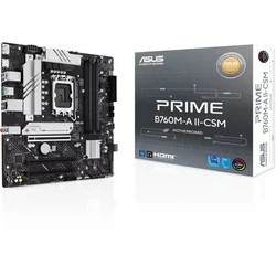 ASUS PRIME B760M-A II-CSM matična plošča micro ATX z LGA 1700 in DDR5