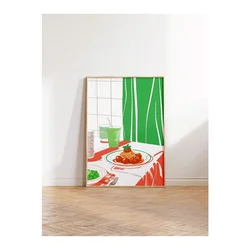 Dekorativna slika u okviru 50 x 70 cm