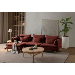 ATELIER DEL SOFA Ugaona garnitura Flexy Relax Tile Red