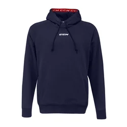 Otroški pulover CCM Team Fleece Pullover Hoodie Navy S