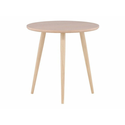 Klubska mizica Dallas 3479 Svetlo rjava, 48cm, MDF plošča, Okrogla