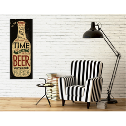 Wallity Slika na platnu 30x80cm