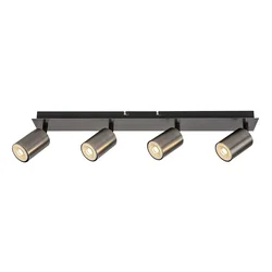 Rabalux Plafonska spot lampa Gerhard, 4xGU10, Crna