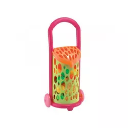 ECOIFFIER 977 Bubble Cook vozík na kolieskach s nákupom  27*17*57 cm