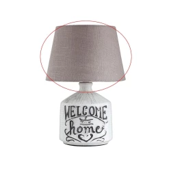 Rabalux - Zamenski abažur za stonu lampu PETRA E14 braon/bela