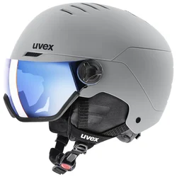 Uvex WANTED VISOR, skijaška kaciga, siva S566262