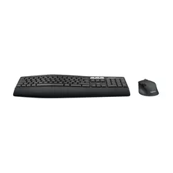 Logitech 920-008221 MK850 Standard Wireless RF Wireless + bluetooth QWERTZ black Mouse included (920-008221)