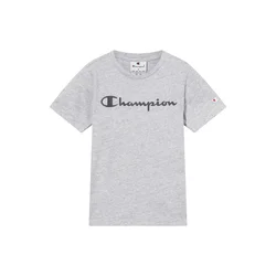 Champion Authentic Athletic Apparel Majica svetlo siva/rdeča/črna/bela
