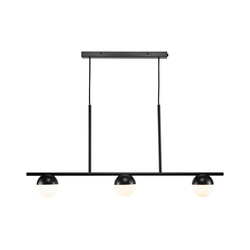 Nordlux - Luster na sajli CONTINA 3xG9/5W/230V crna