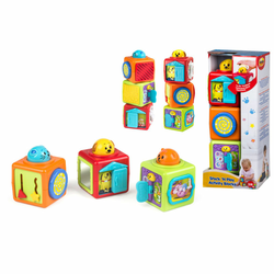 Stack and play activity blocks