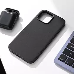 Teracell Maska za telefon Scrub za iPhone 15 Pro Max 6.7, Crna