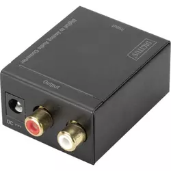 Digitus pretvornik avdio SPDIF/Digitalni Koax v avdio Analog 2xRCA (Ž)