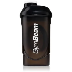 GymBeam Black Shaker All-Black 700 ml