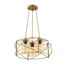 OPVIQ Luster Dratkruh Glass Gold Yellow