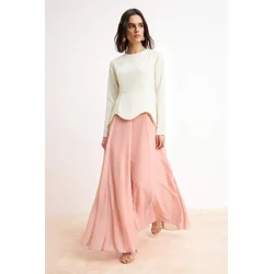Trendyol Modest Ženska haljina Tctss26Db00016, Roza