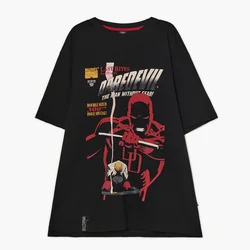 Cropp - Crna majica s printom Daredevil - CRNO