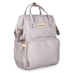 KikkaBoo Torba za mame i bebe Siena Siva