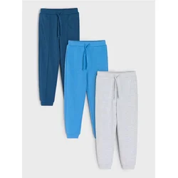 Sinsay - Komplet od 3 para jogger pantalona - mornarsko