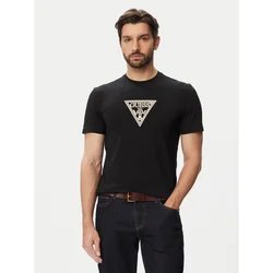 Guess Majica M6YI40 K4226 Črna Slim Fit