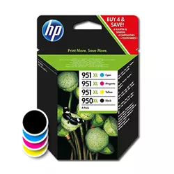 tinta HP No.950XL 4-pack P/N: C2P43AE