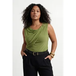 Trendyol Curve Ženska bluza Tbbss26Af00051, Zelena