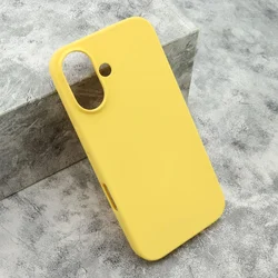Futrola GENTLE COLOR za iPhone 16 zuta