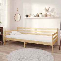 Den Dnevna postelja trdna borovina 90x200 cm