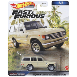 shumee Hot Wheels Premium Toyota Land Cruser HITRIČI IN DRZNI