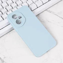 Silikonska maska za Honor 400 Pro Camera, Svetloplava