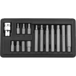 MTX 113139 Set bitova inbus 1/2 , 10mm, 15 delova ( MTX 113139 )